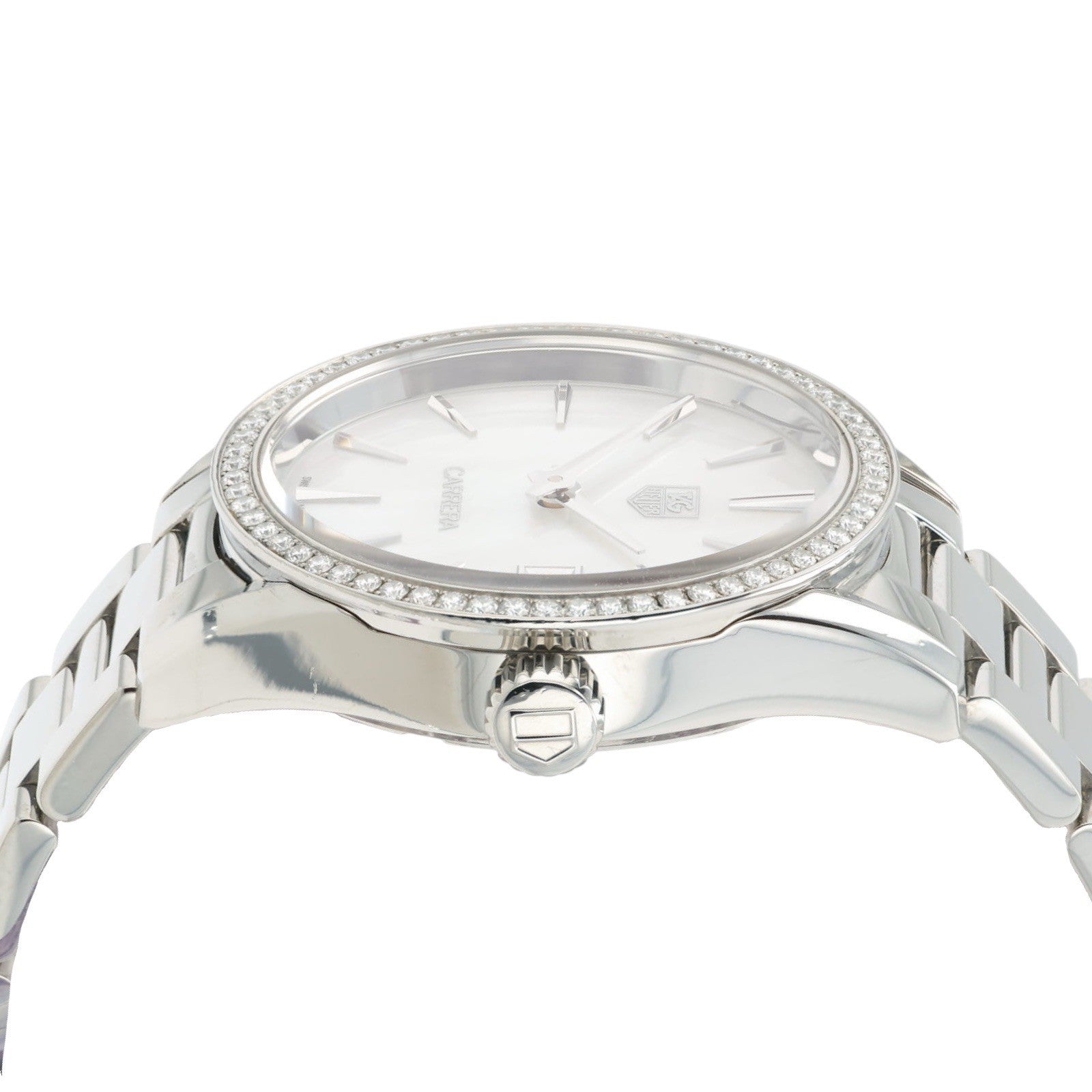 Tag Heuer Carrera Lady MOP Dial Stainless Steel 32mm Quartz Men’s Watch WAR1315