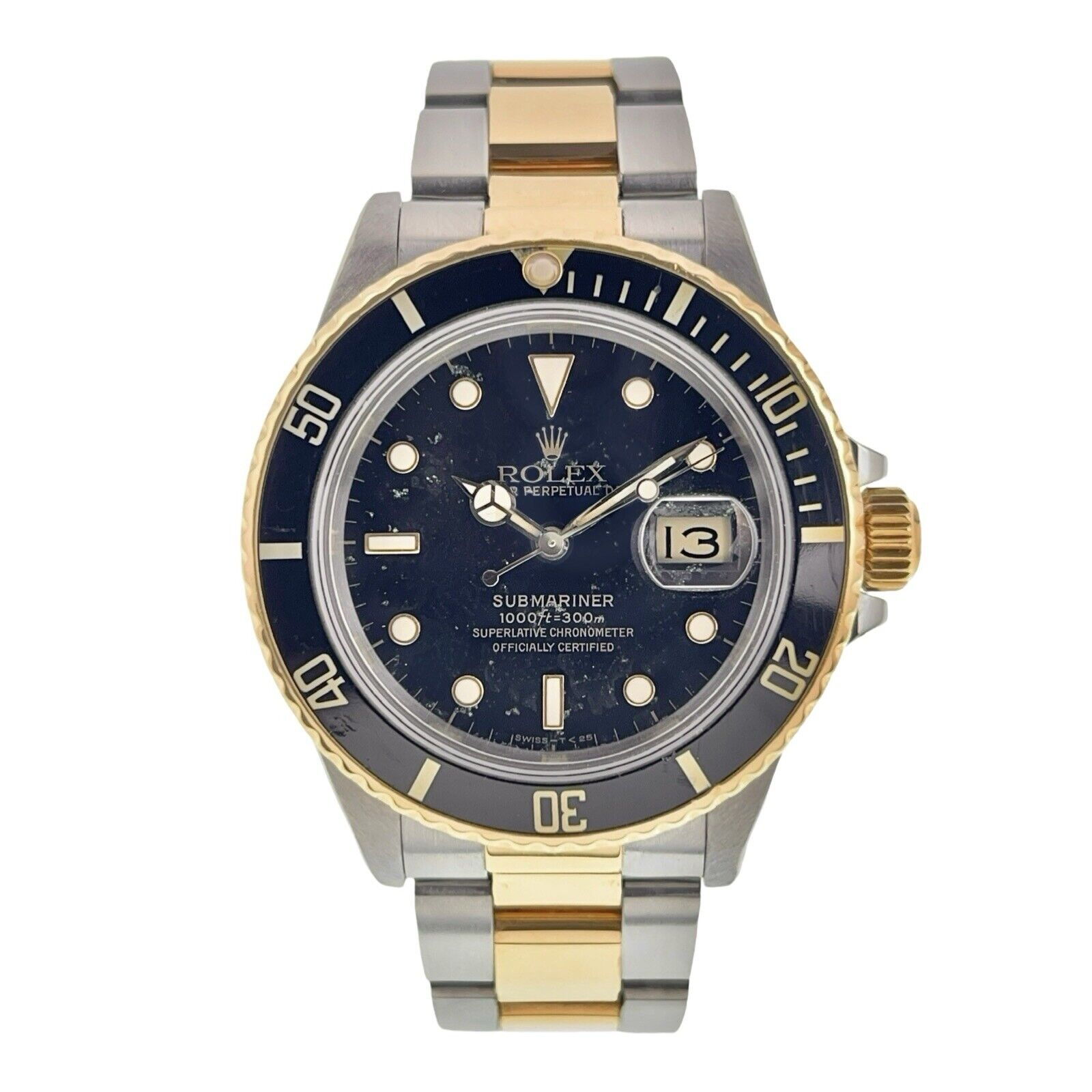 Rolex Submariner Date Steel & Gold 40mm Automatic Movement Men’s Watch 16803