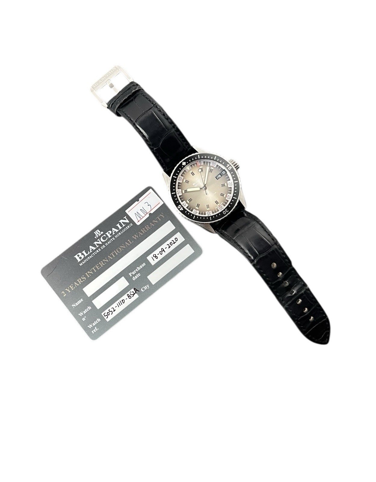 Blancpain Blathyscape Jour Date Stainless Steel 43mm Automatic 5052-1110-B52A