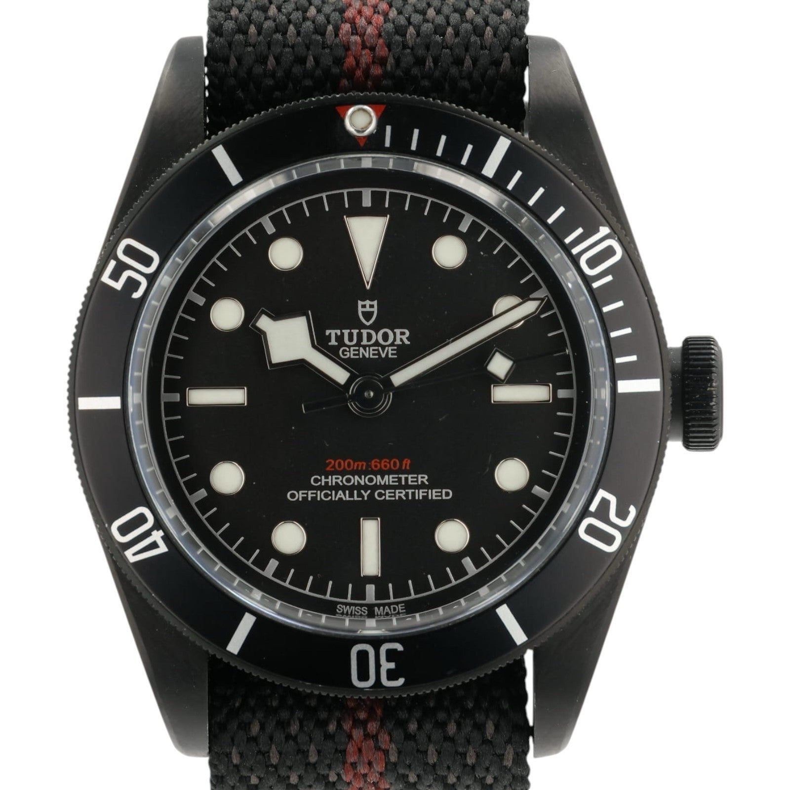 Tudor Black Bay Dark Black Dial PVD Coating 41mm Automatic Men’s Watch 79230DK