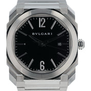 Bulgari Octo Black Dial Stainless Steel 41mm Automatic Men’s Watch BGO41S