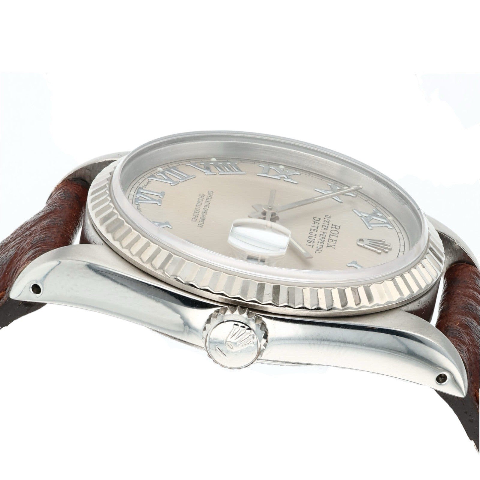 Rolex Datejust Stainless Steel Silver Dial 36mm Automatic Mens Watch 16234