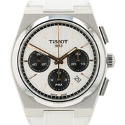 Tissot PRX White Dial Stainless Steel 42mm Automatic Mens Chronograph T137427