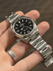 2024 Rolex Explorer Steel Black 36mm Automatic Men’s Watch 124270 - Box/Papers