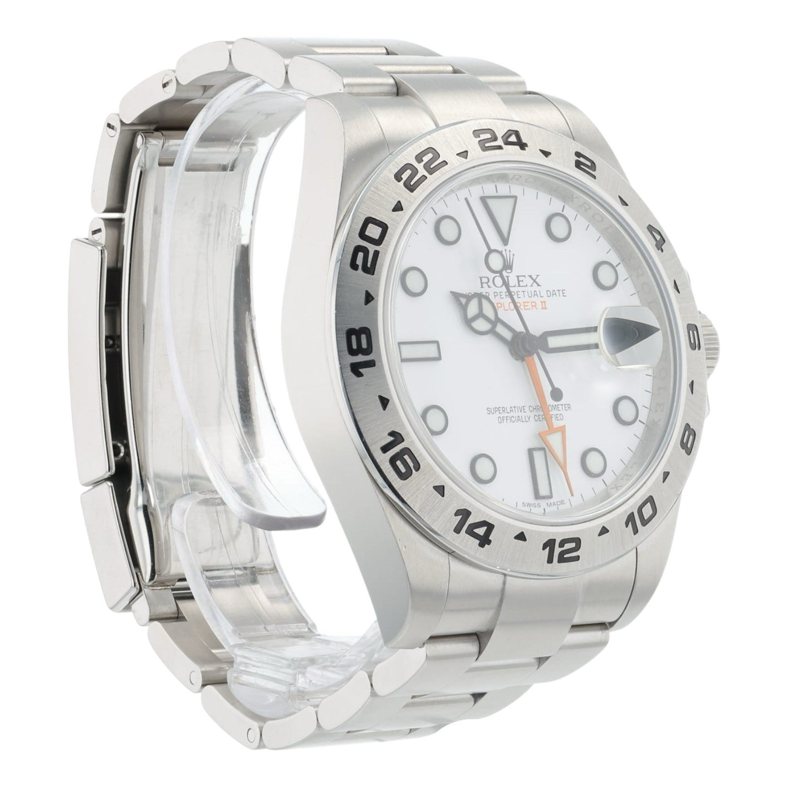 Rolex Explorer II Stainless Steel White Dial 42mm Automatic Men’s Watch 216570