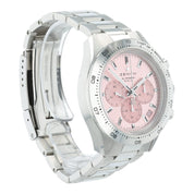 Zenith Chronomaster Sport Pink Dial Steel 41mm Automatic Mens Watch 03.3109.3600