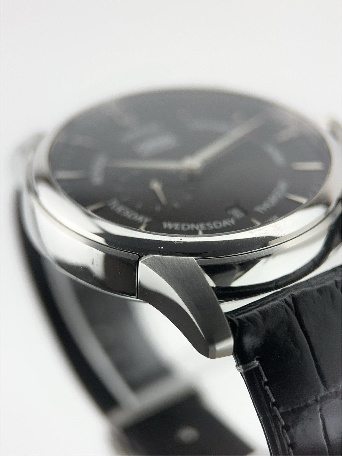 Oris Artelier Pointer Stainless Steel Black Dial 44mm Automatic Mens Watch 7666