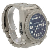 Breitling Emergency Black Dial Titanium 51mm Quartz Mens Watch E76325