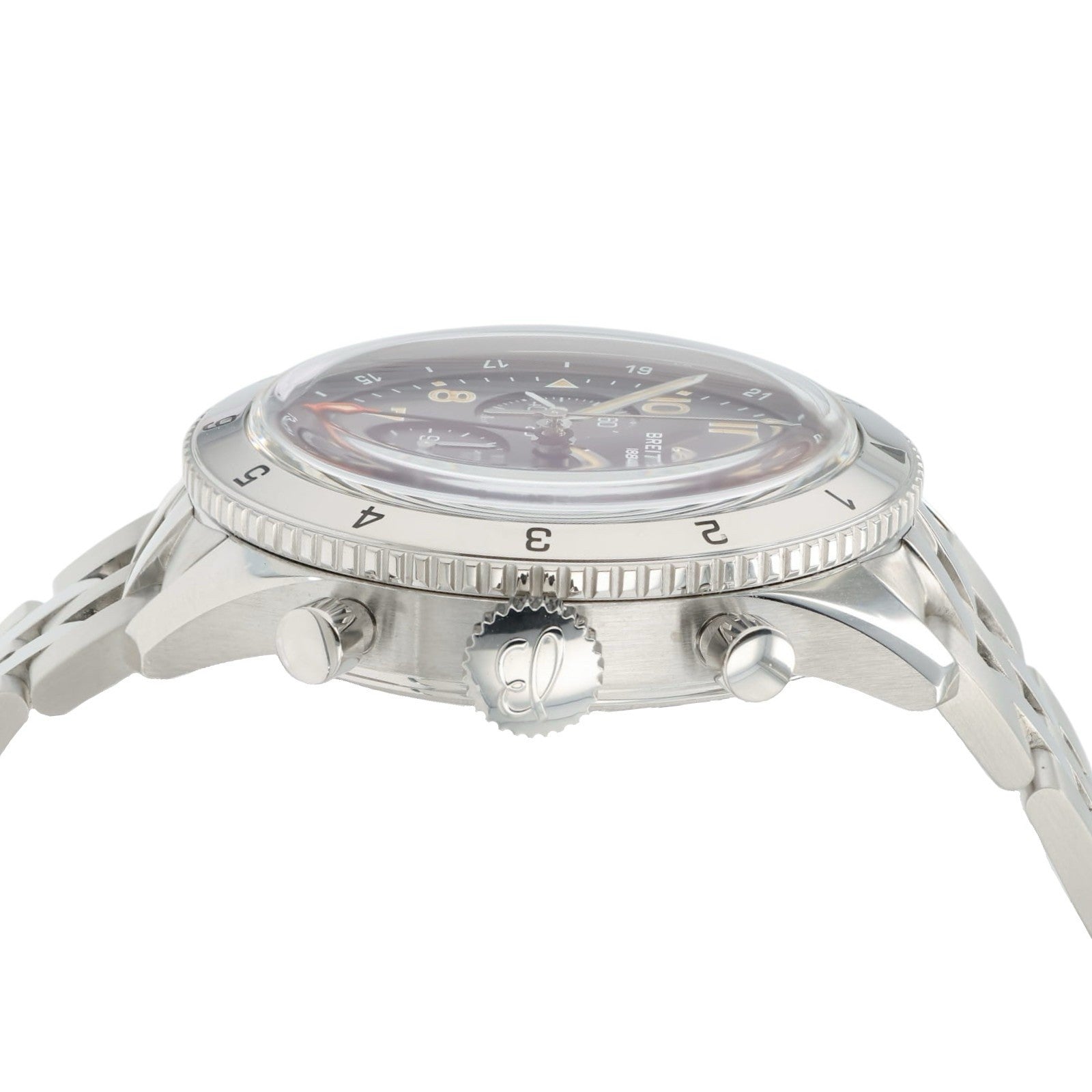 Breitling Super AVI P-51 Mustang Black Dial Steel 46mm Automatic Men’s AB0445