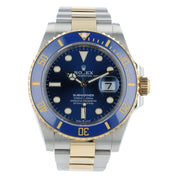 Rolex Submariner Date Gold & Steel Blue Dial 41mm Automatic Men’s Watch 126613LB