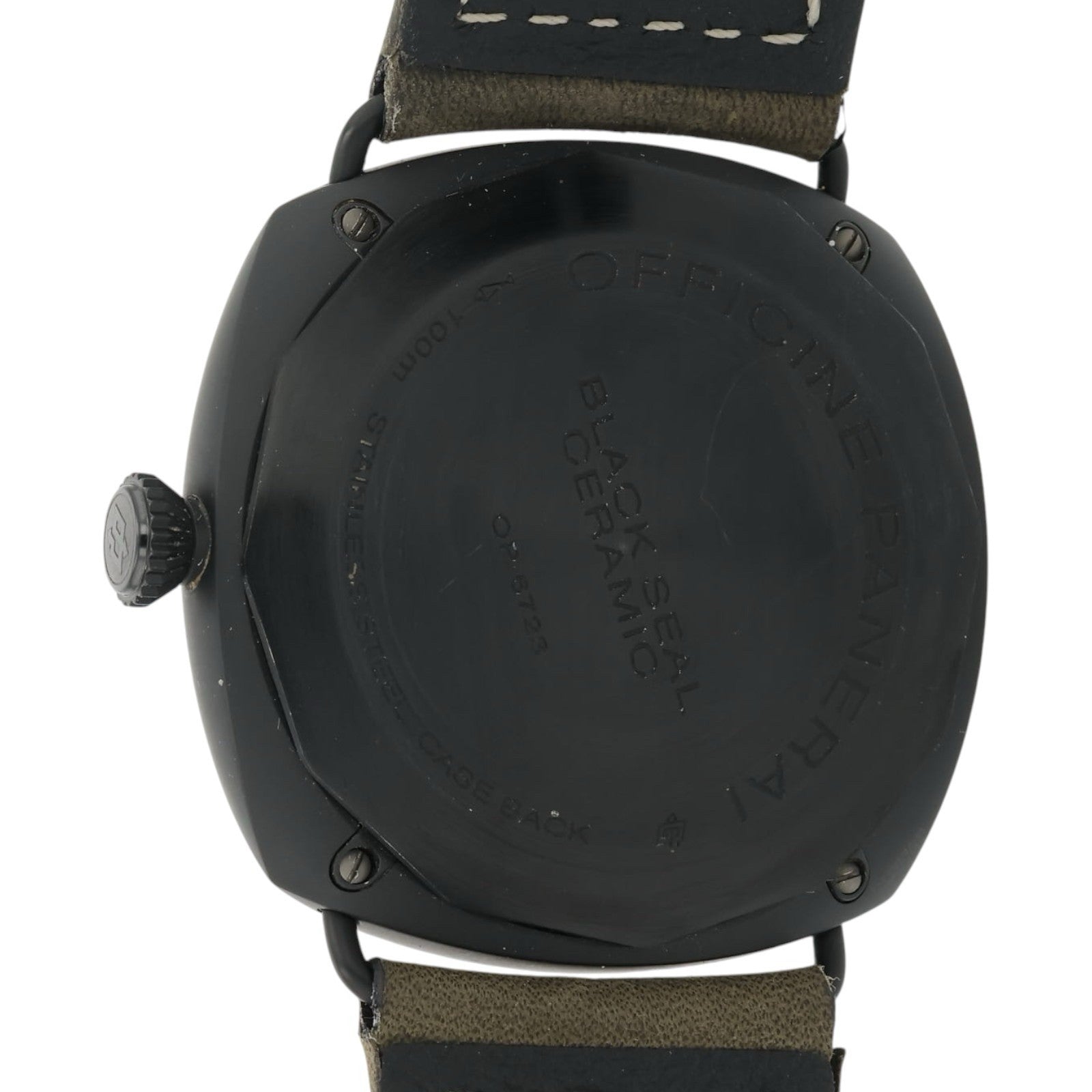 Panerai Radiomir Black Seal Ceramic Black Dial 45mm Manual Wind Mens PAM00643