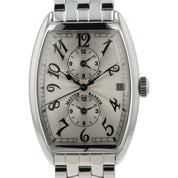 Franck Muller Master Banker Silver Dial Steel 32mm Automatic Mens Watch 2852MB