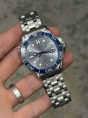 Omega Seamaster Steel Gray Dial 42mm Automatic Men's Watch 210.30.42.20.06.001