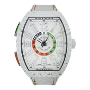 Franck Muller Vanguard Backswing White Dial 44mm Automatic Watch V45SCDTGOLF