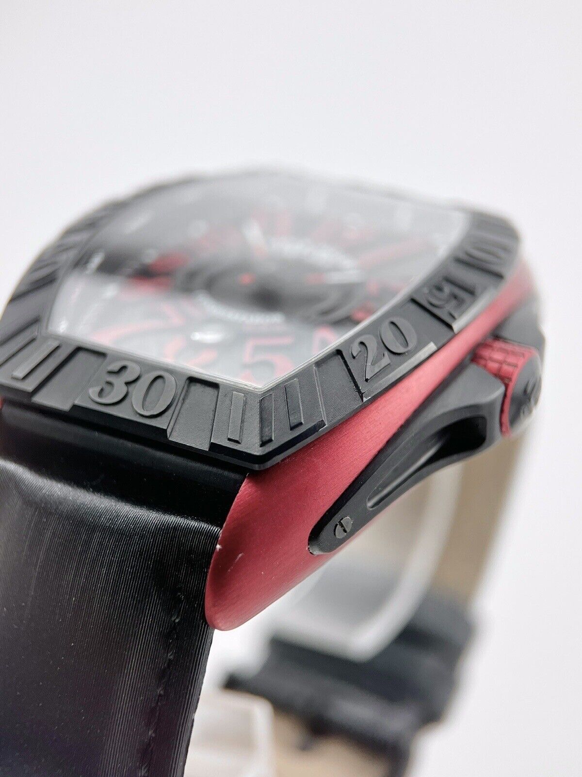 Franck Muller Conquistador Grand Prix 9900SCDT GPG 45mm Black Dial Titanium B&P