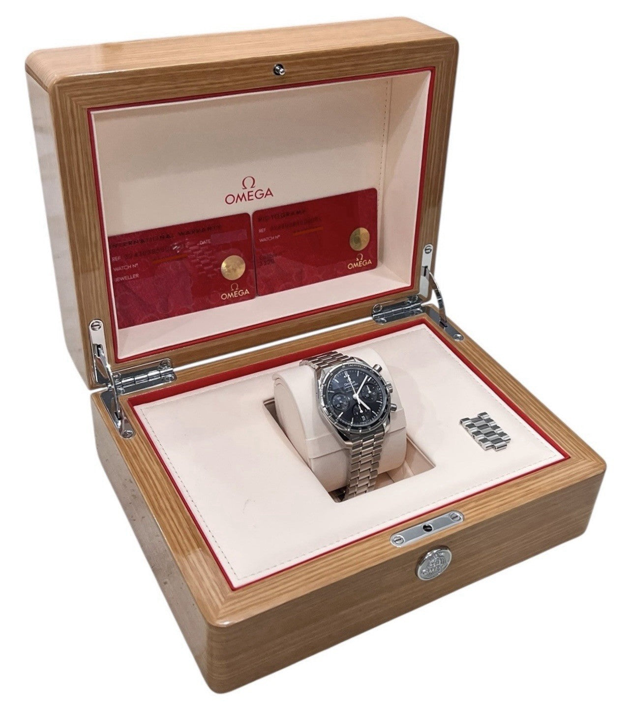 Omega Speedmaster Steel Black Dial 38mm Automatic Men's Watch 342.30.38.50.001