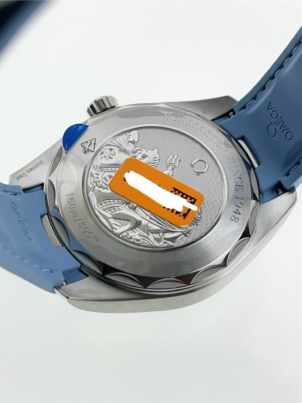 NEW Omega Seamaster Aqua Terra Worldtimer Summer Blue 43mm Automatic Watch