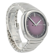 H. Moser & Cie. Streamliner Centre Seconds Purple Dial Steel 40mm Mens 6201-1201
