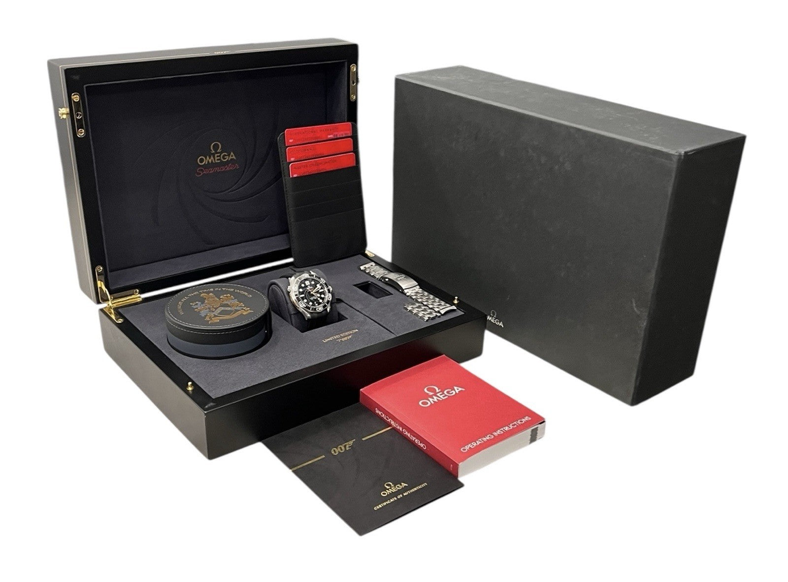 Omega Seamaster 300 James Bond LE Black Dial 42mm Automatic 210.22.42.20.01.004