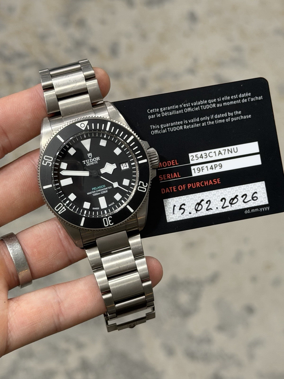 2026 Tudor Pelagos Ultra Titanium Black Dial 43mm Auto Men's Watch 2543C1A7NU