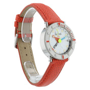 Alain Silberstein Stainless Steel White Dial 37.5mm Automatic Unisex Marine GMT