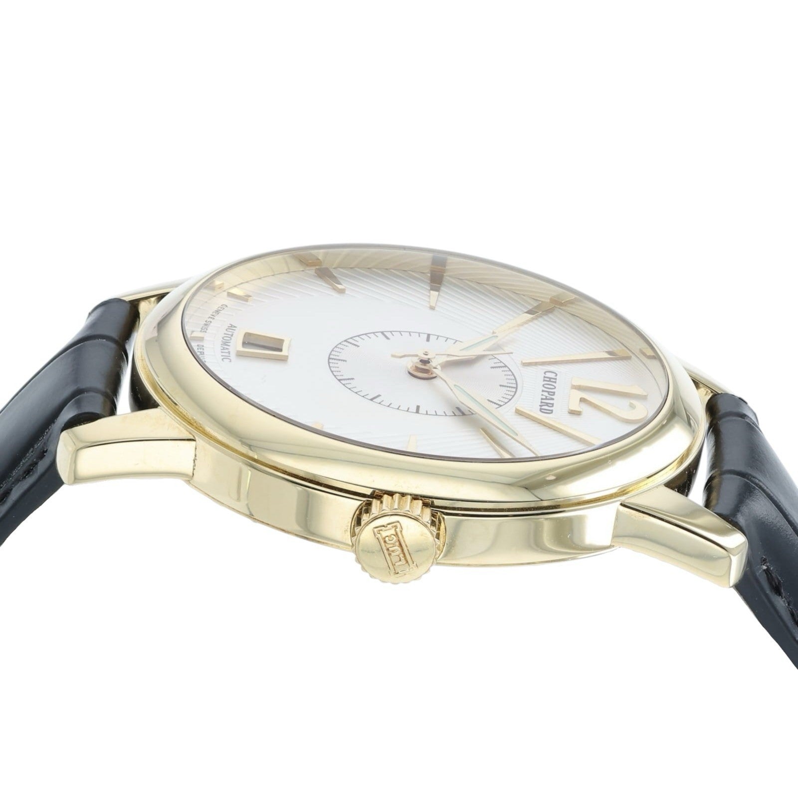 Chopard L.U.C. Silver Dial 18k Yellow Gold 39mm Automatic Movement Men’s 161880