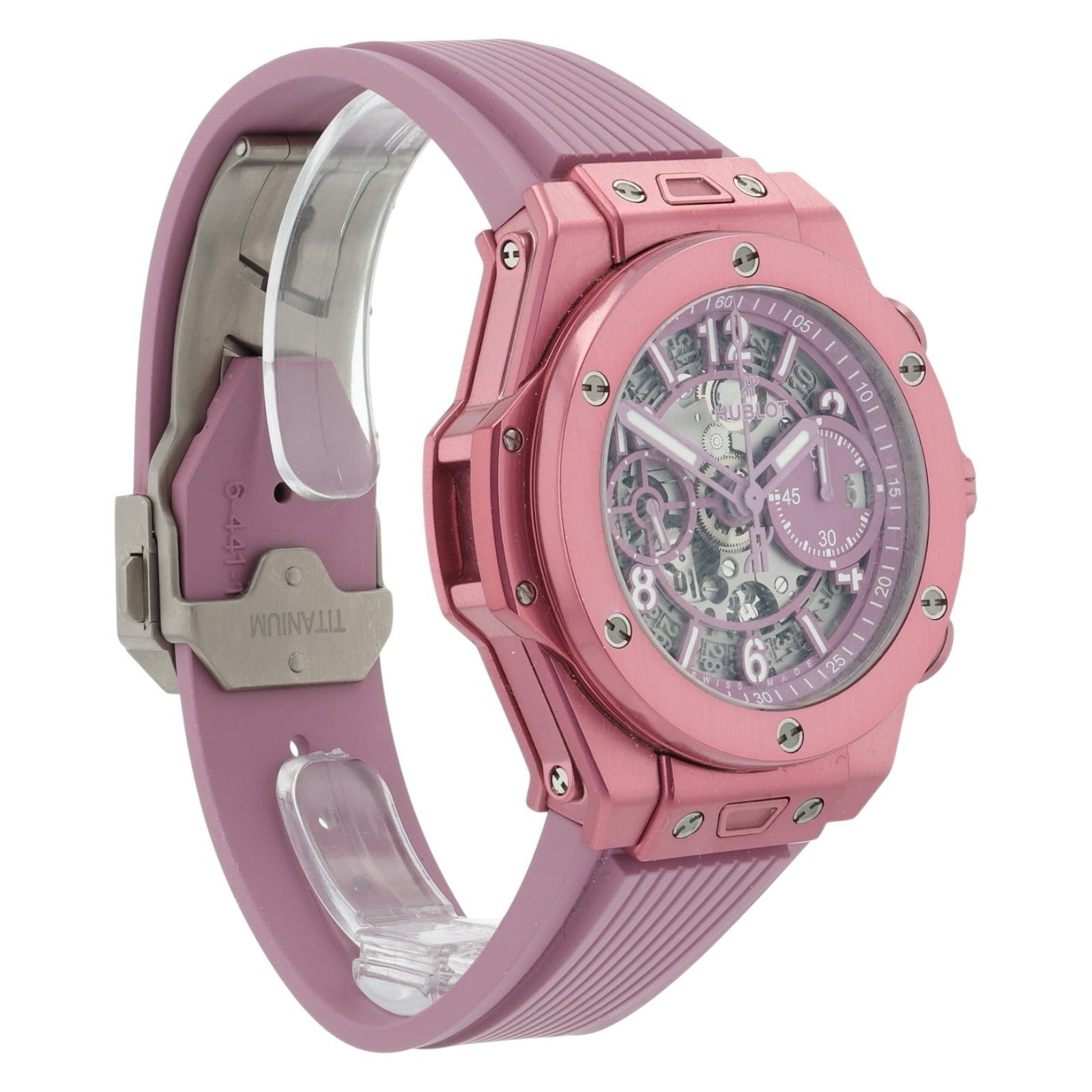 Hublot Big Bang Unico Aluminum Skeleton Dial 42mm Automatic Watch 441.UL.5820.NR