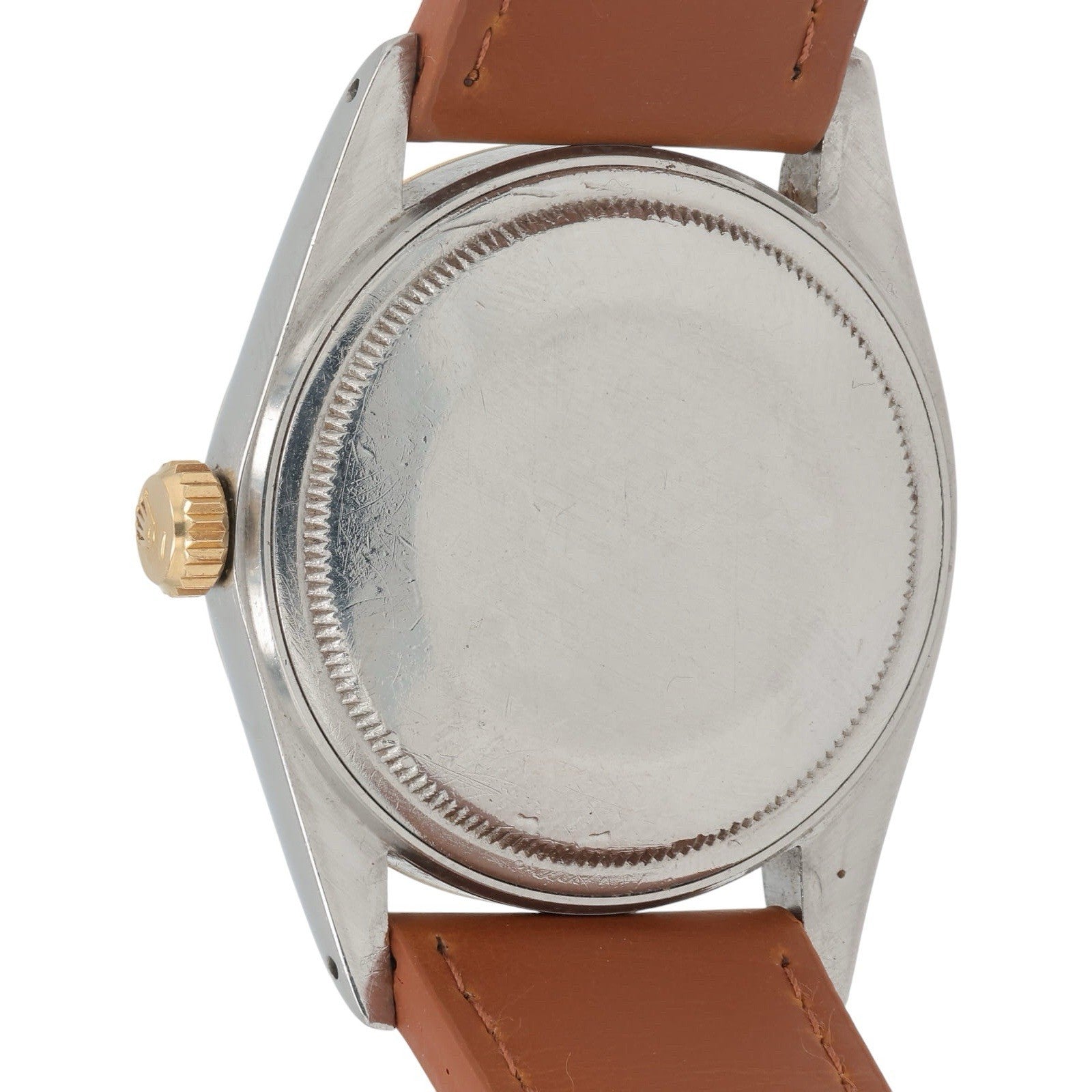 Rolex Datejust Steel & Gold Buckley Dial 36mm Automatic Men's Watch 16013