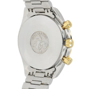 Omega Speedmaster Reduced White Dial 18k Yellow Gold & Steel 39mm Mens 175.0033