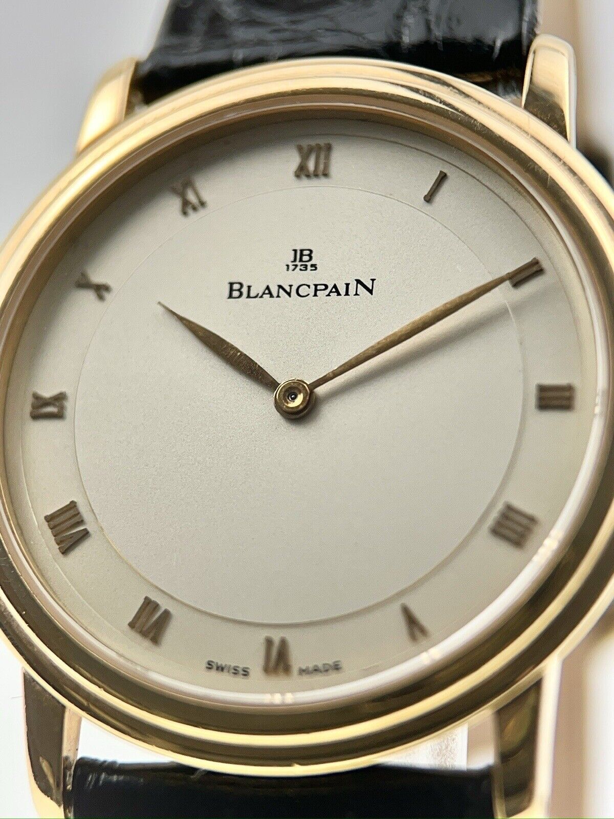 Blancpain 18k Yellow Gold 36mm Automatic Men’s 1990s Watch 0071/1418-55