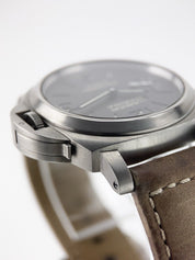 Panerai Luminor Marina 8 Days Titanium Brown Dial 44mm Manual Wind Mens PAM00564