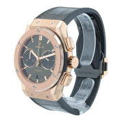 Hublot Classic Fusion 18k Rose Gold Green Dial 45mm Automatic 521.OX.8980.LR