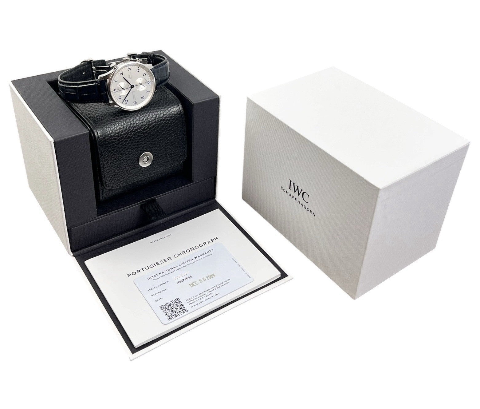 IWC Portugiesser Silver Dial Stainless Steel 41mm Automatic Men’s Watch IW371605