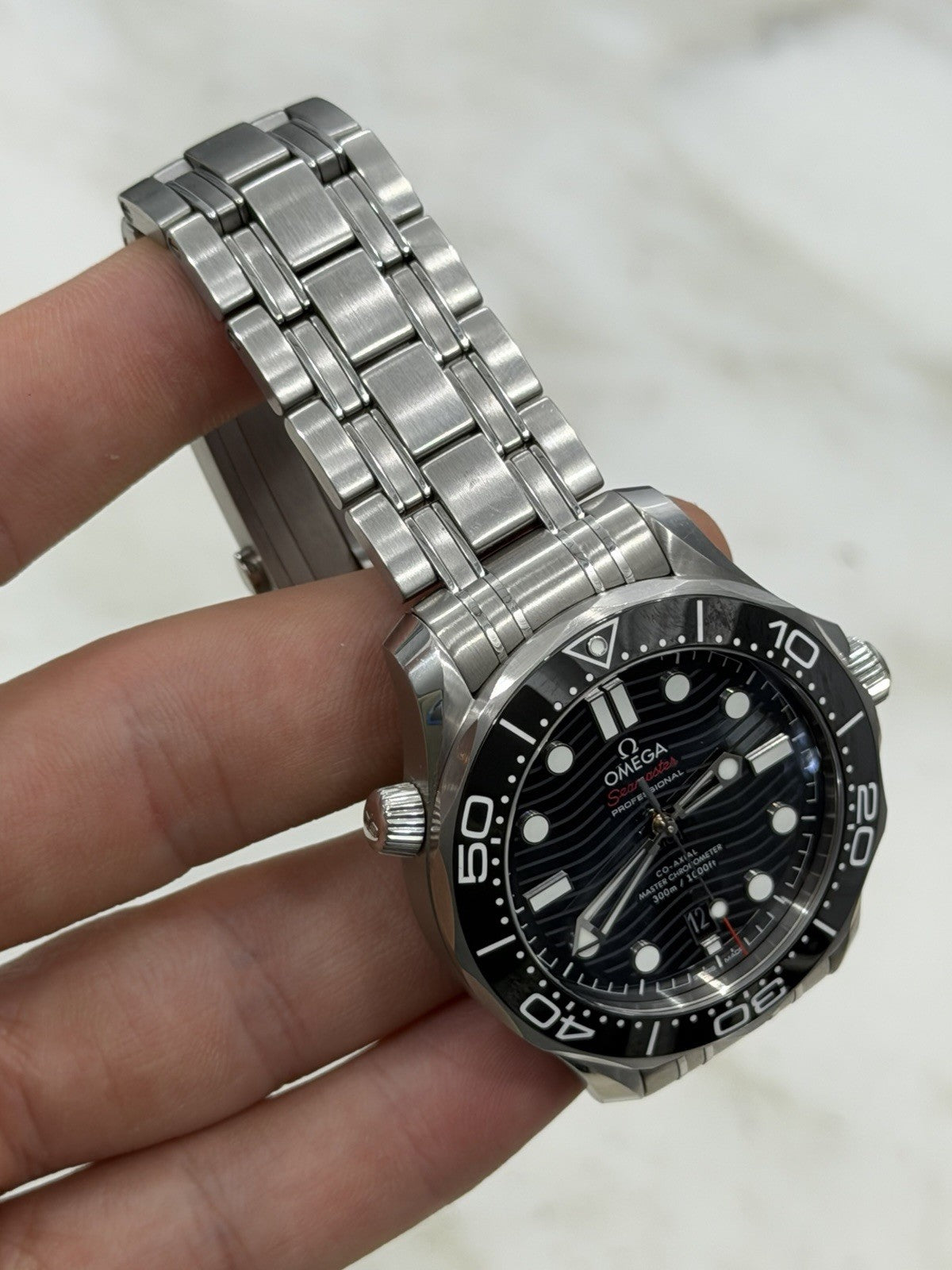 2024 Omega Seamaster Professional 300m Black Ceramic Watch 210.30.42.20.01.001
