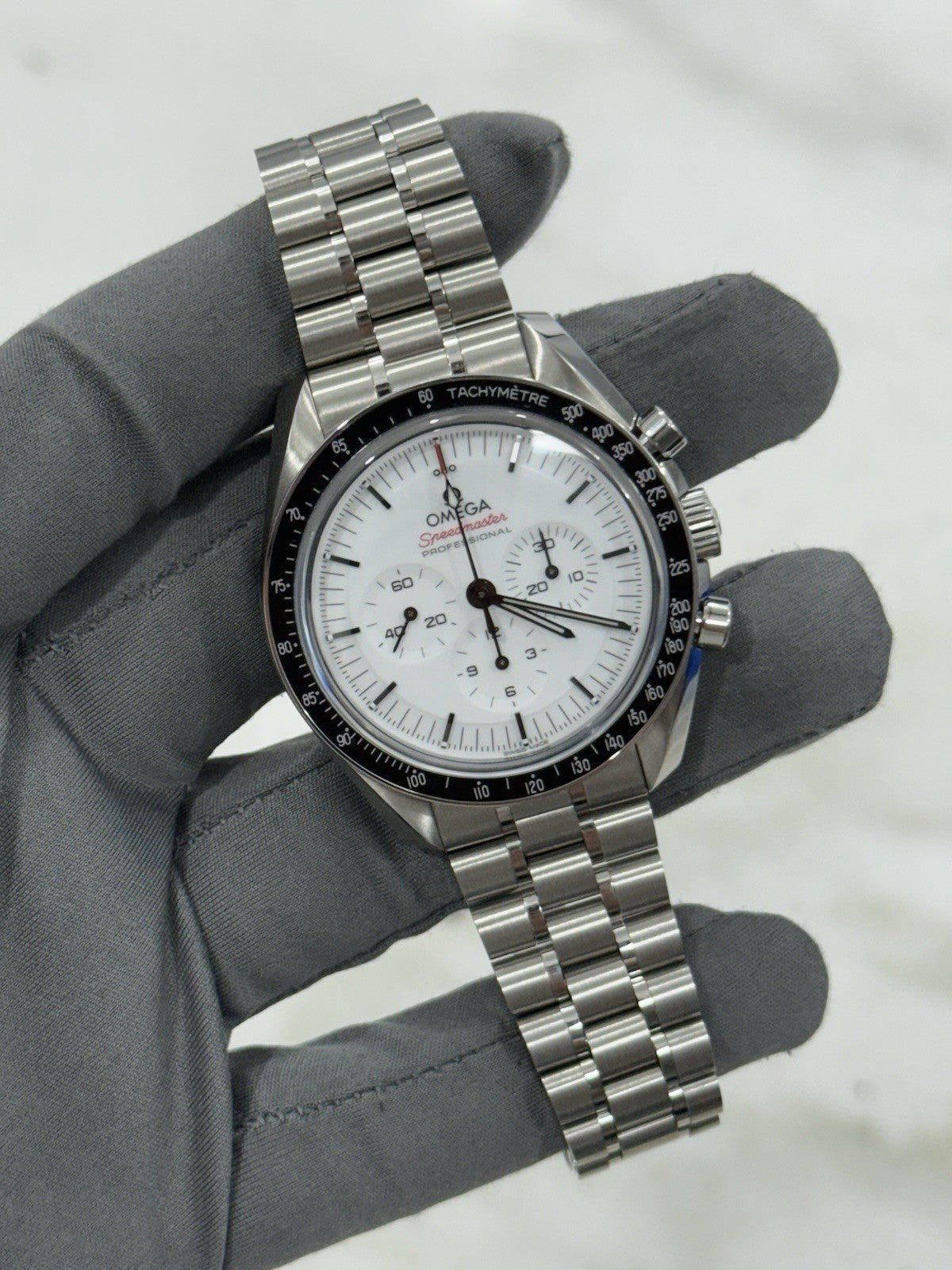 2025 Omega Speedmaster Steel White Dial 42mm Manual Men's 310.30.42.50.04.001