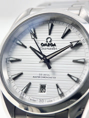 Omega Seamaster Aqua Terra Steel White Dial 38mm Automatic Men’s Watch