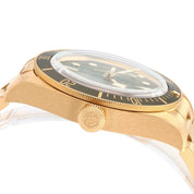 12/2025 Tudor Black Bay 18k Yellow Gold Green Dial Automatic Men's Watch 79018V