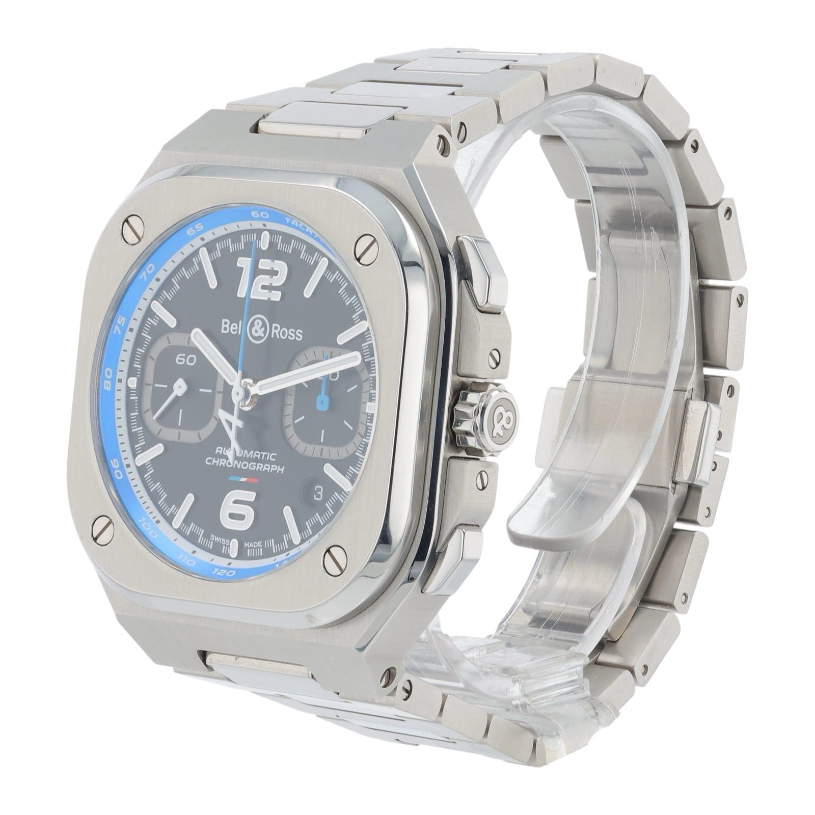 Bell & Ross Urban Alpine Formula 1 Steel Black Dial 42mm Automatic Men’s BR05