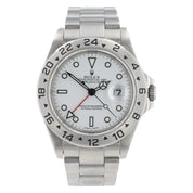 Rolex Explorer II White Dial Stainless Steel 40mm Automatic Men’s Watch 16570