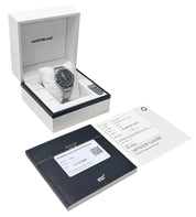 Montblanc Zero Oxygen Steel Grey Dial 41mm Automatic Men's Watch MB130984