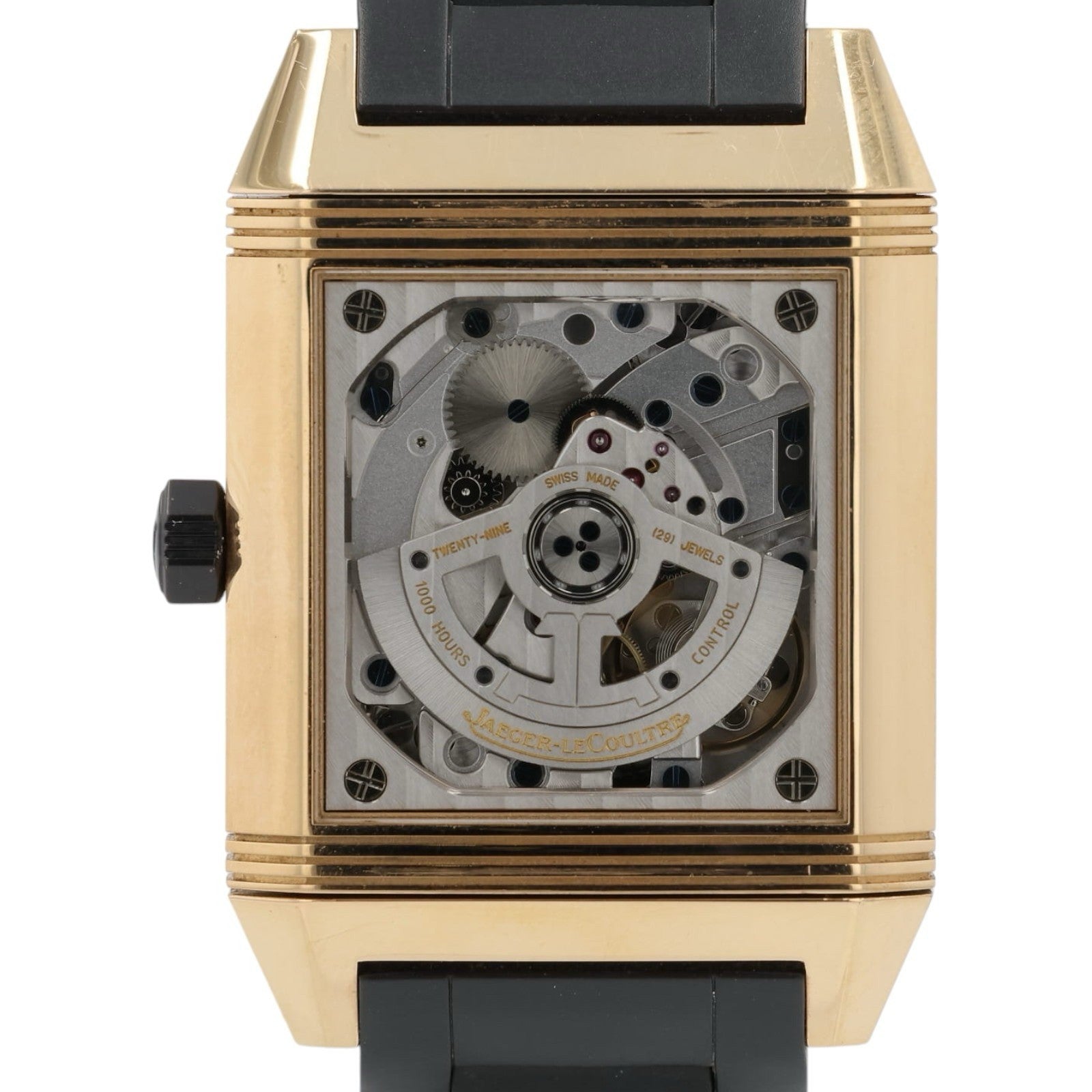 Jaeger-LeCoultre Black Dial 18k Rose Gold 35mm Automatic Men’s Watch 230.2.77