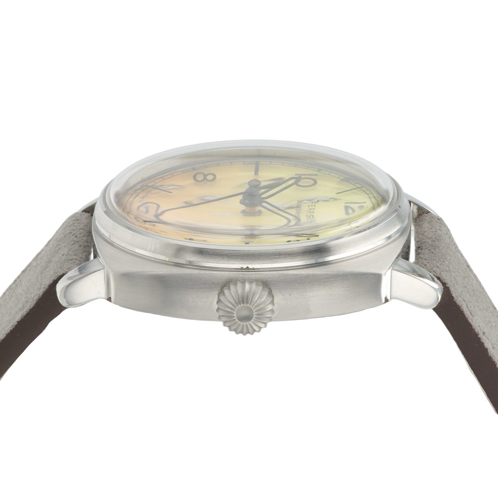 Studio Underdog X Fears Mimosa Orange & Yellow Dial 38mm Manual Wind Mens Watch