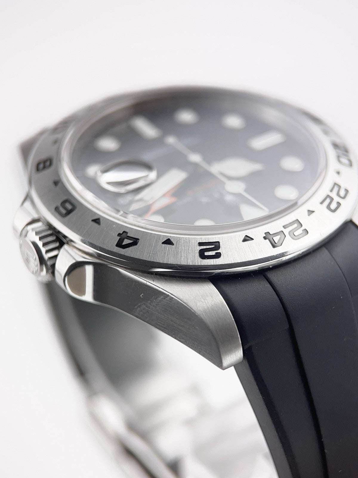 Rolex Explorer Stainless Steel Black Dial 42mm Automatic Mens Watch 216570