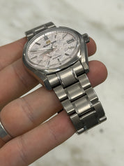 Grand Seiko Heritage Collection “Shunbun” Pink Dial Titanium Watch SBGA413