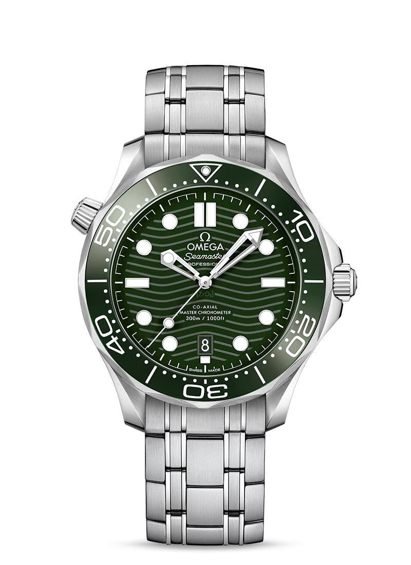 2025 Omega Seamaster Green Dial Steel 42mm Automatic Mens 210.30.42.20.10.001