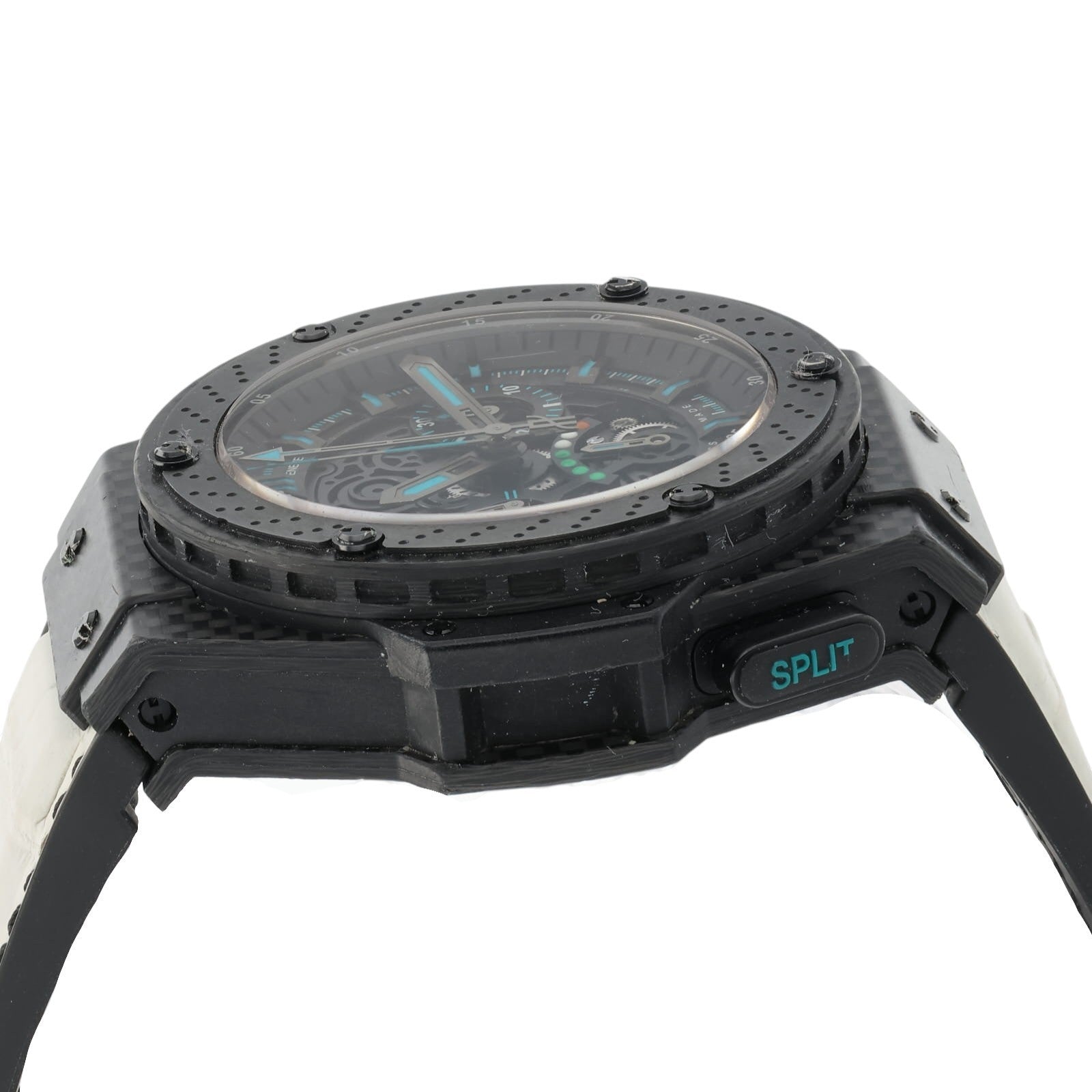 Hublot King Power F1 Abu Dhabi Skeleton Carbon 48mm Watch 719.QM.1729.NR.FAD11