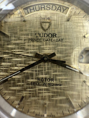 TUDOR Prince Date Day 76213 Champagne Dial Men's Two Tone Automatic Watch - READ