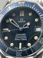 OMEGA Seamaster 300 36mm Chronometer Blue Unisex Adult Automatic Watch - 2551.80