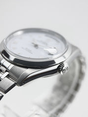 Tudor Prince Date Day Stainless Steel Roman 36mm Automatic Men’s Watch 76200