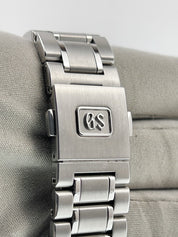 Grand Seiko Heritage Stainless Steel Blue Dial 40mm Automatic Mens SBGA375